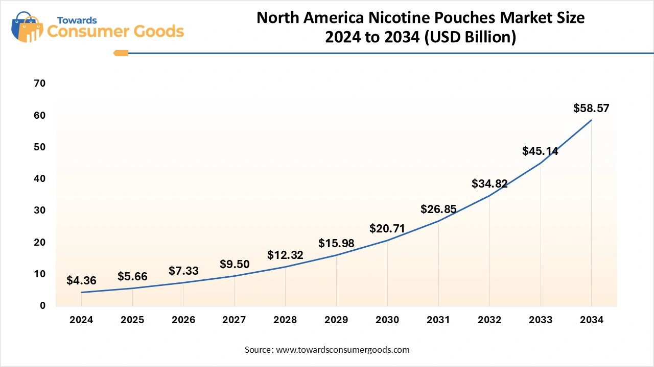 North America Nicotine Pouches Market Size